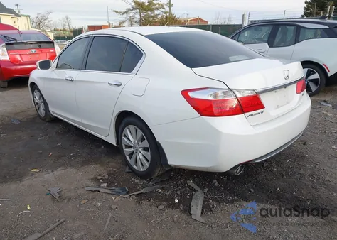 2014 Honda Accord Ex-L V-6 from USA, damaged, VIN 1HGCR3F85EA004761
